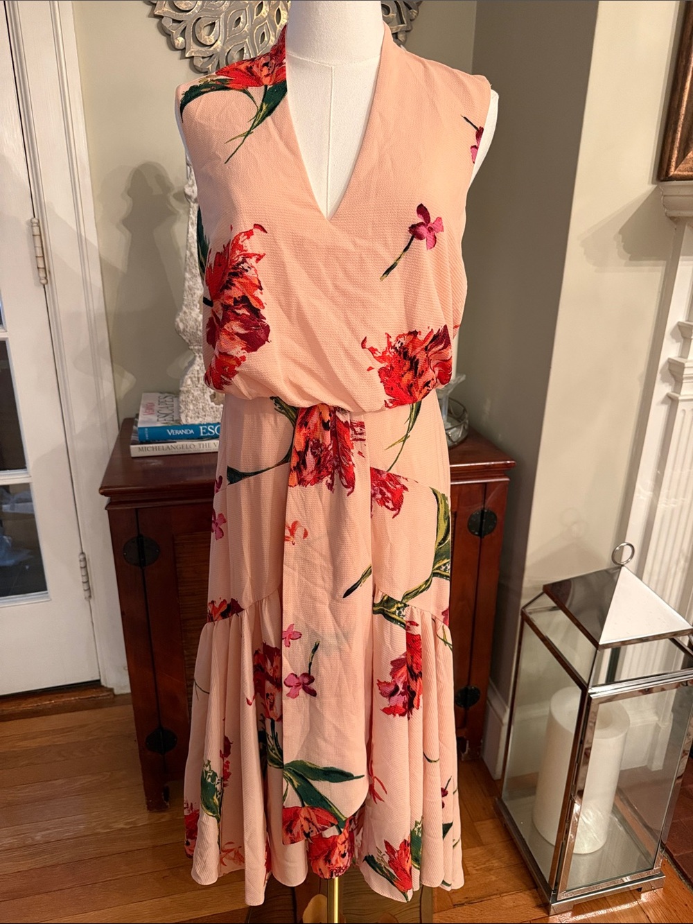 Taylor Floral V-Neck Maxi Dress